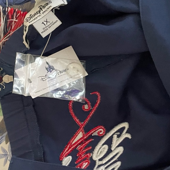 Disney Dress Shop "All American Girl" Minnie Mouse Americana Women's Dress, 1X - Picture 13 of 16